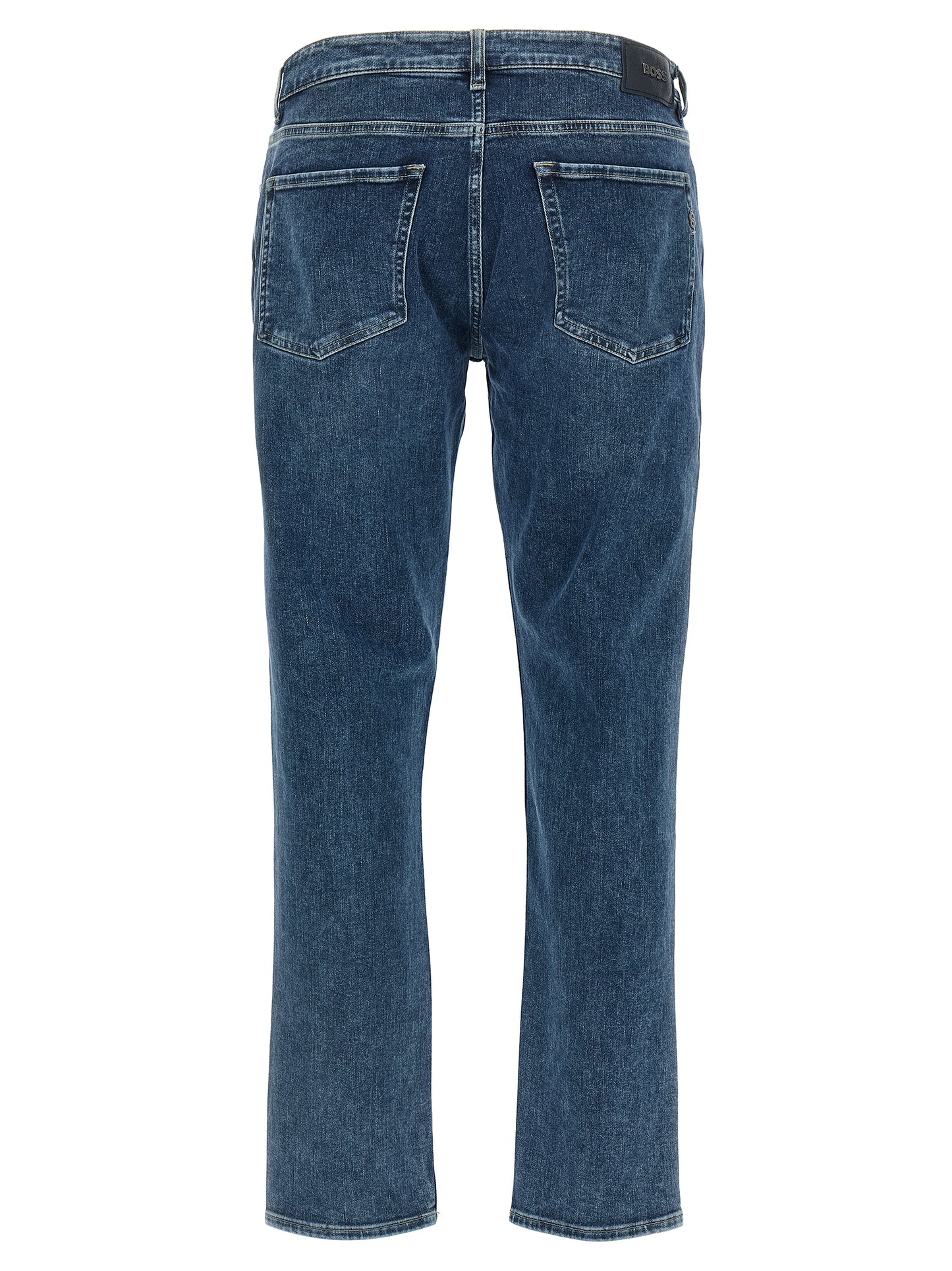 Jeans slim Hugo Boss en coton bleu