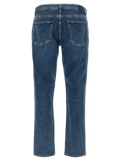 Jeans slim Hugo Boss en coton bleu