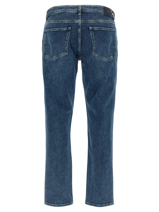 Jeans slim Hugo Boss en coton bleu
