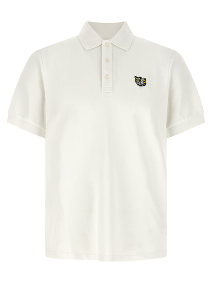 Polo de algodón blanco Kenzo