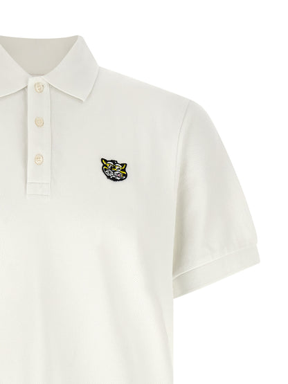 Polo de algodón blanco Kenzo