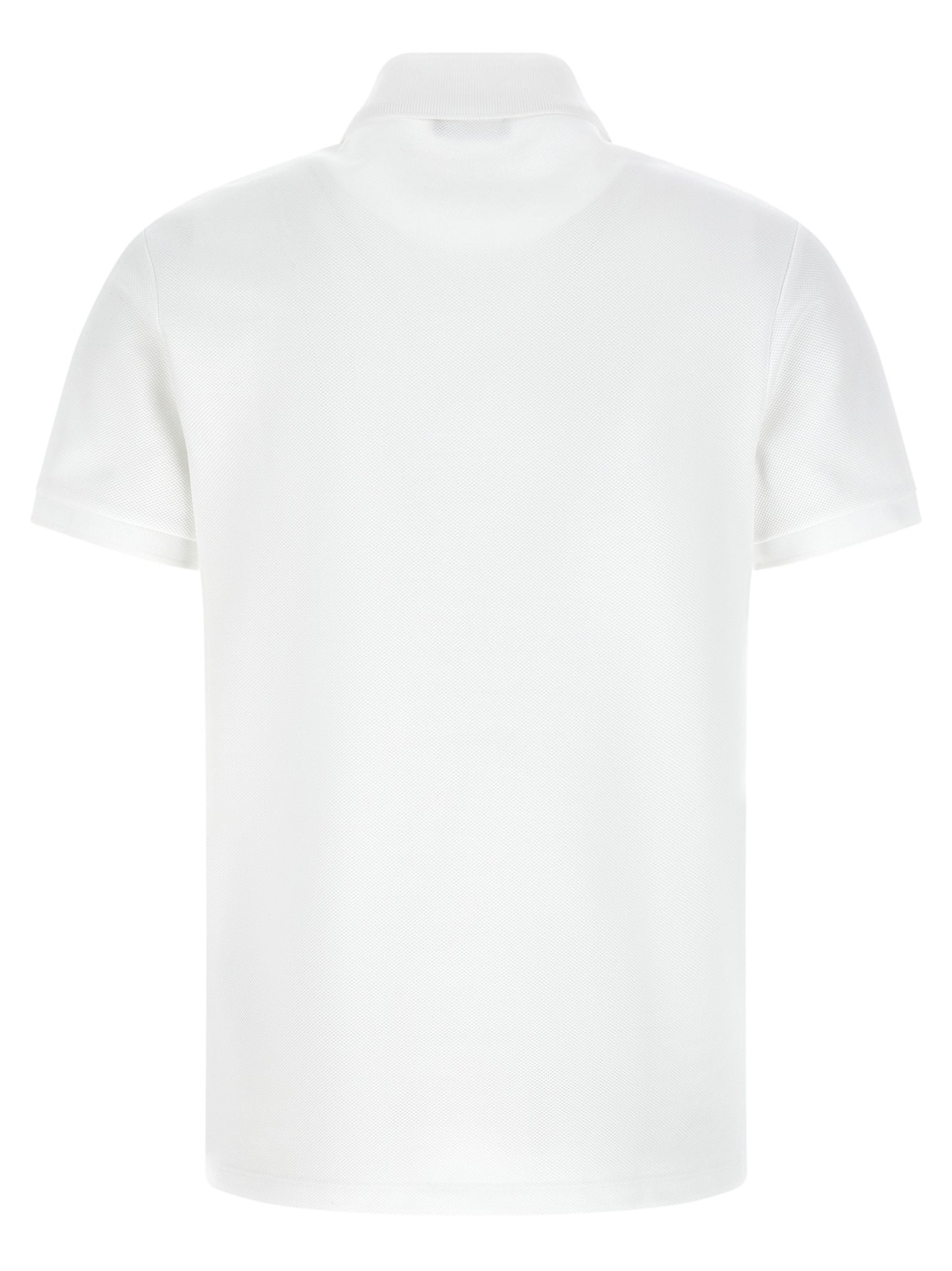 Polo de algodón bicolor Balmain