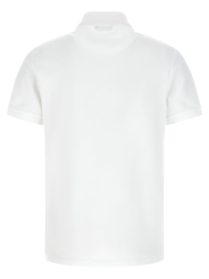 Polo de algodón bicolor Balmain