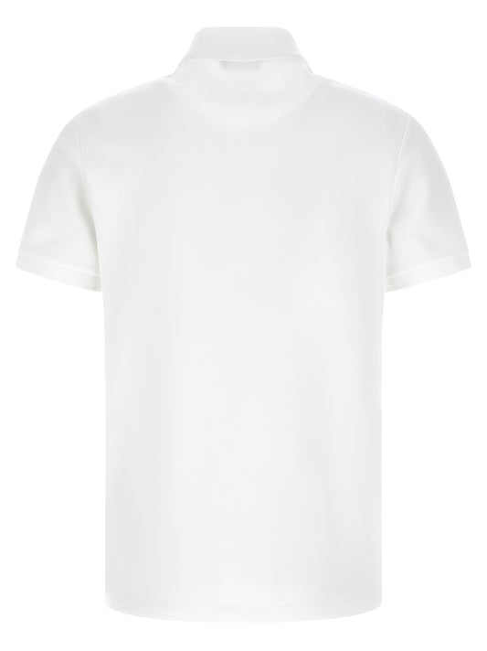 Polo de algodón bicolor Balmain