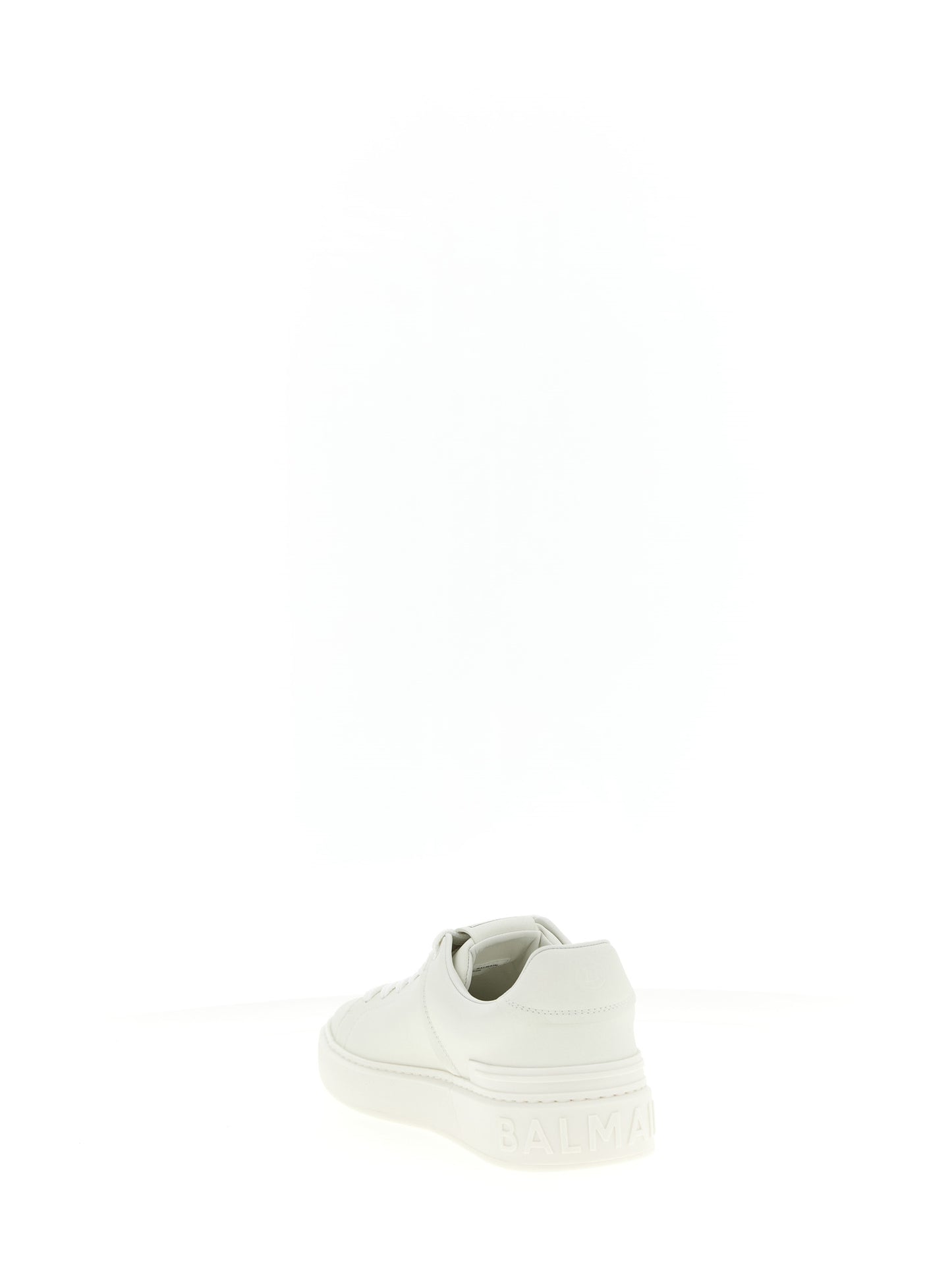 Zapatillas Balmain de piel de becerro blancas