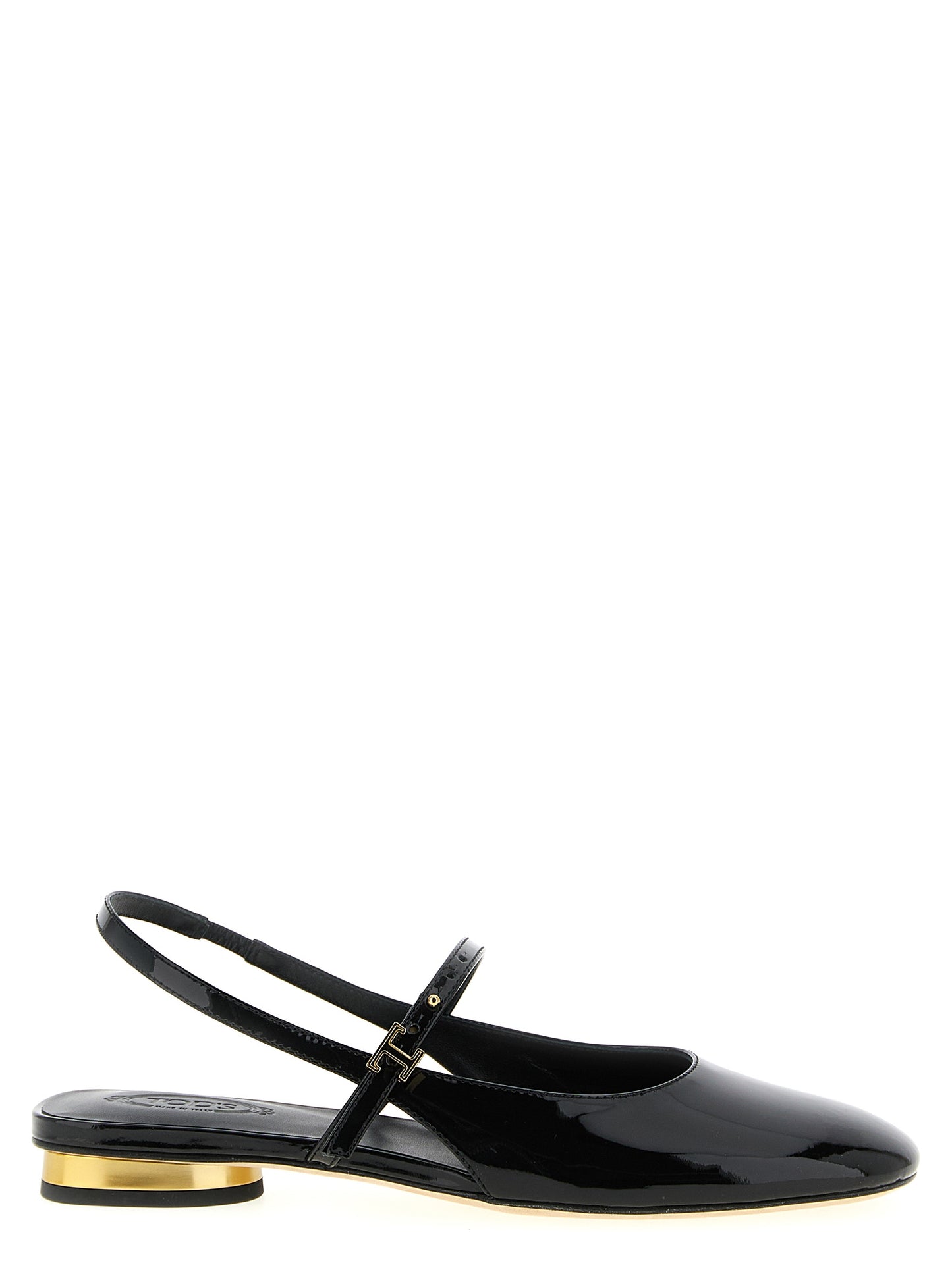 Bailarinas Tod's de piel de becerro negra
