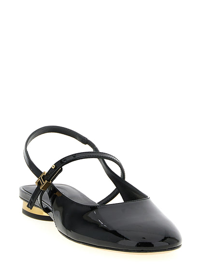 Bailarinas Tod's de piel de becerro negra