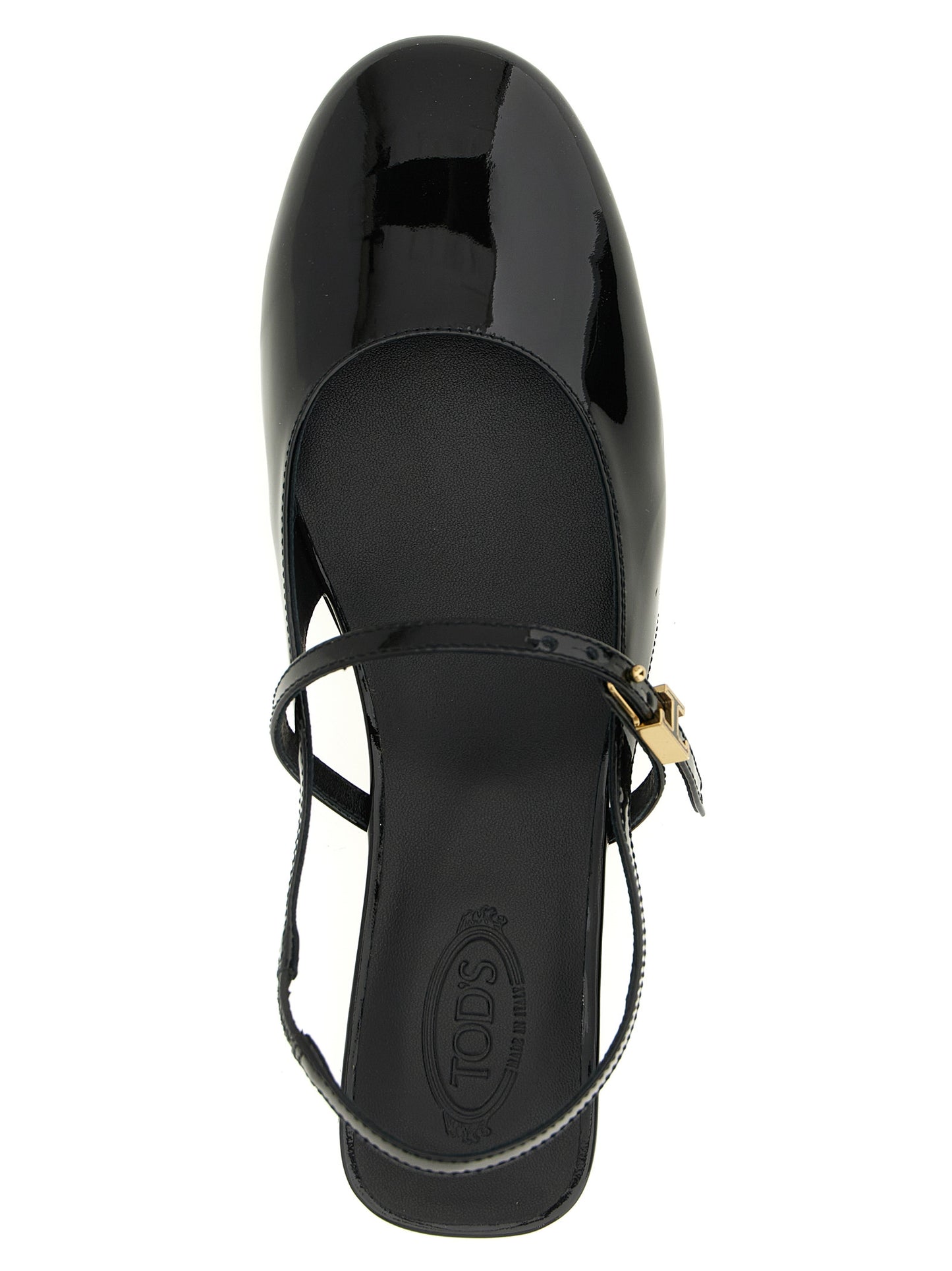 Bailarinas Tod's de piel de becerro negra