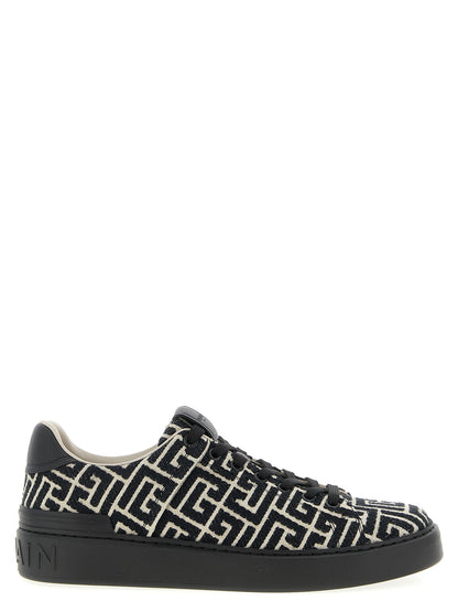 Zapatillas Balmain Negras de Algodón