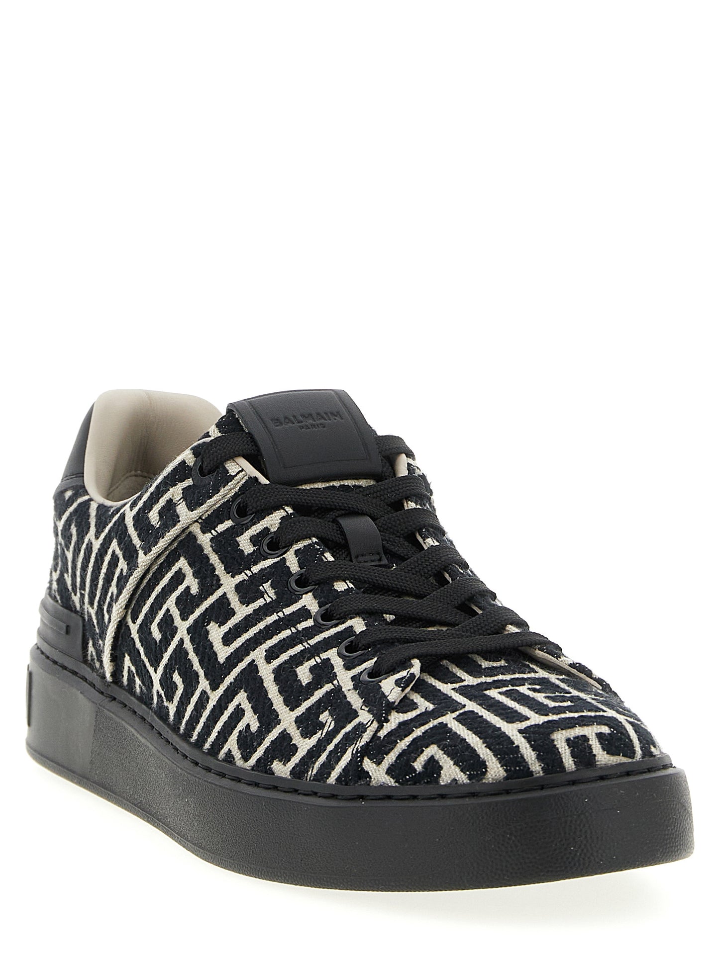 Zapatillas Balmain Negras de Algodón