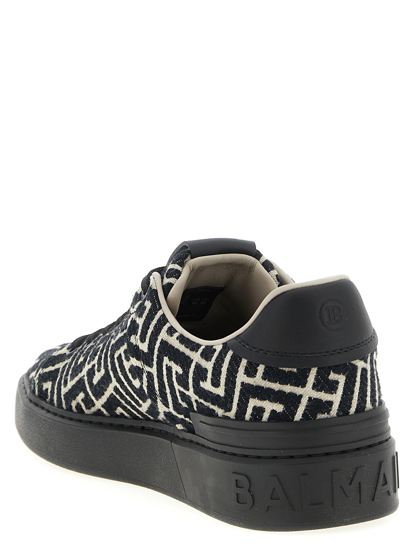 Zapatillas Balmain Negras de Algodón