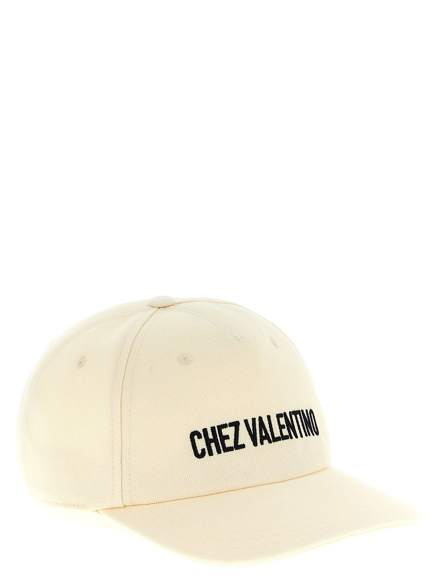 Gorra Valentino Garavani de algodón beige (Gorra de béisbol)