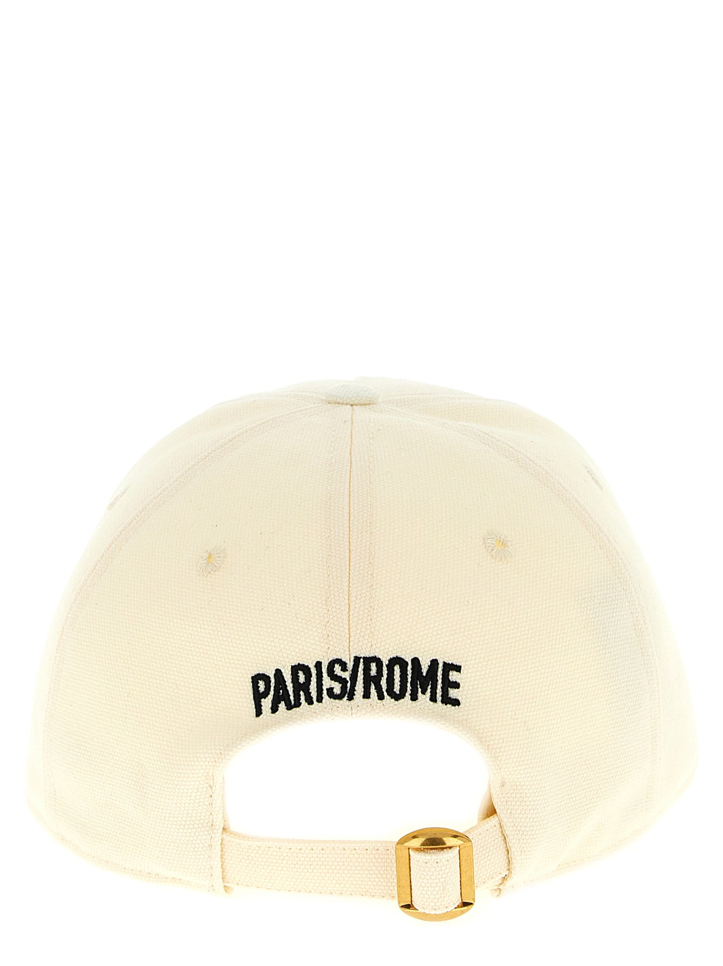 Gorra Valentino Garavani de algodón beige (Gorra de béisbol)