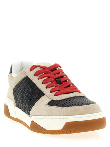 Valentino Garavani Multicolor Calf Leather Sneakers