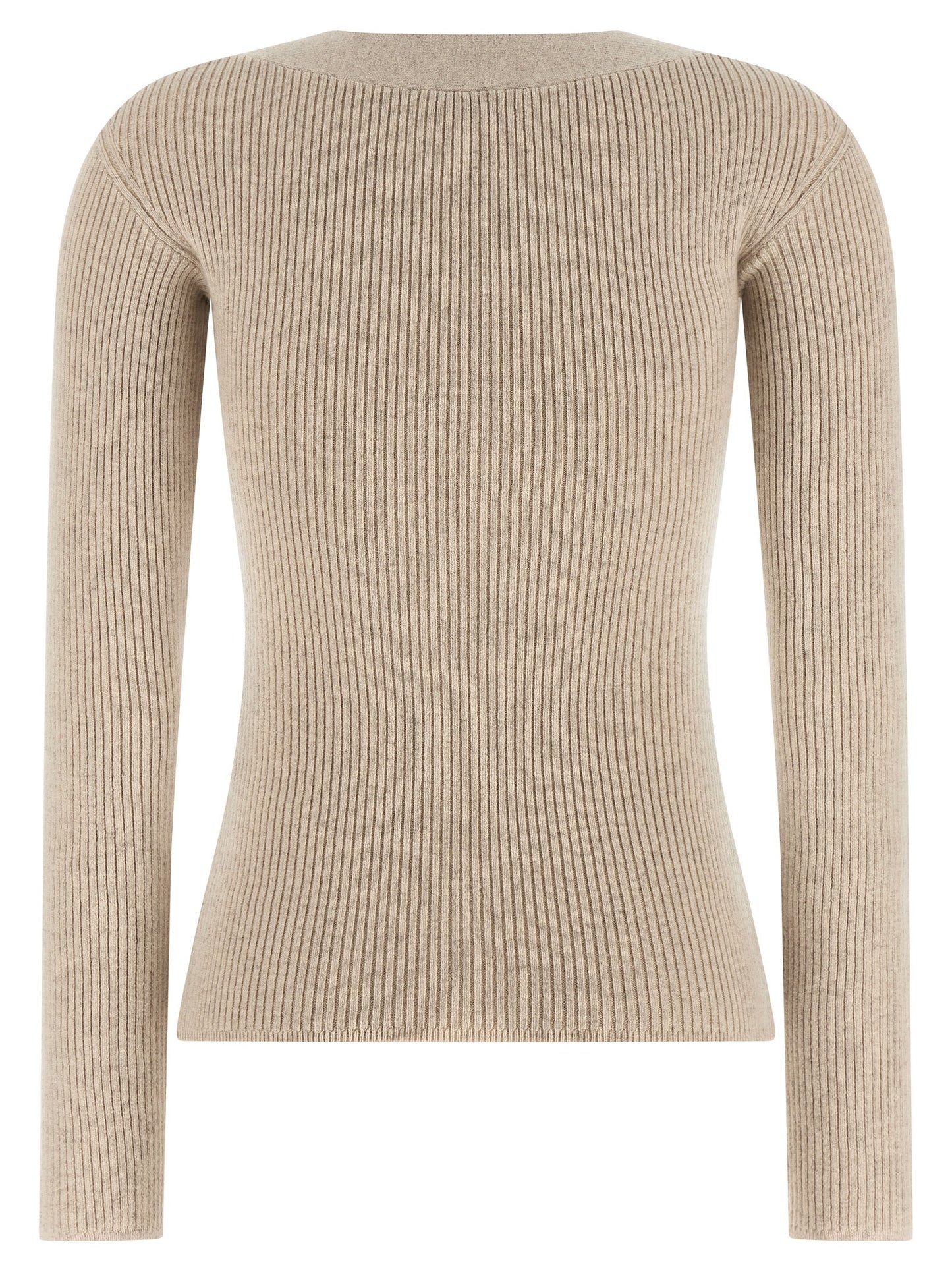 Cárdigan de lana beige Max Mara