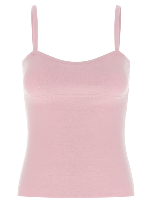 Camiseta sin mangas Max Mara de lana virgen multicolor