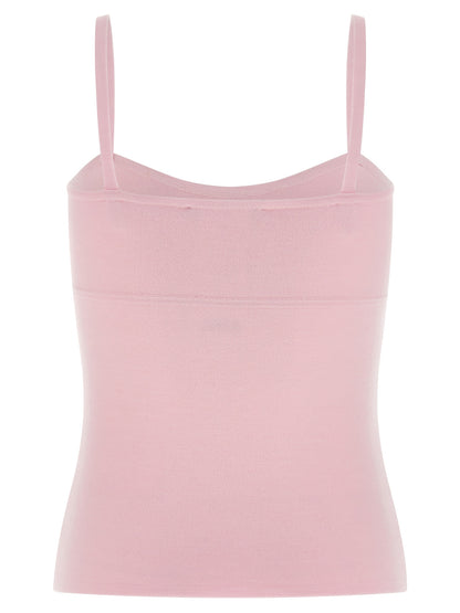 Camiseta sin mangas Max Mara de lana virgen multicolor