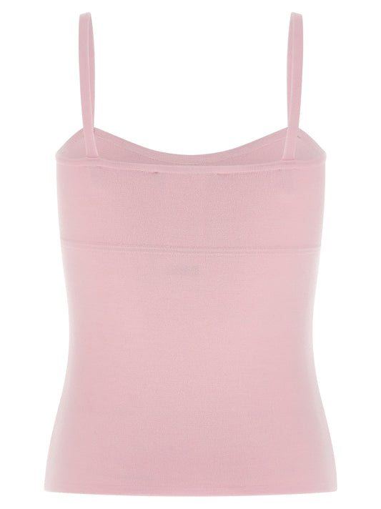 Camiseta sin mangas Max Mara de lana virgen multicolor
