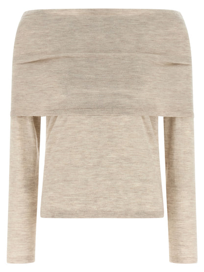 Cardigan en cachemire beige Max Mara