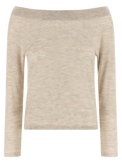 Cardigan en cachemire beige Max Mara