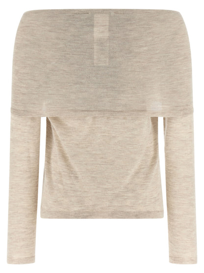 Cardigan en cachemire beige Max Mara