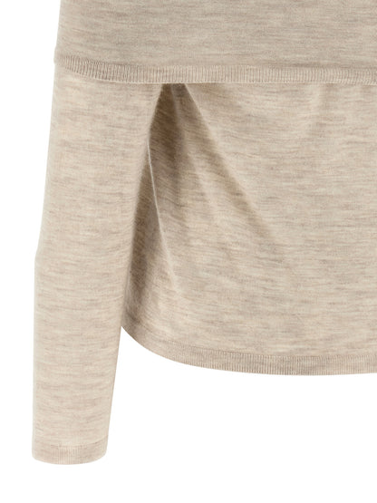 Cardigan en cachemire beige Max Mara