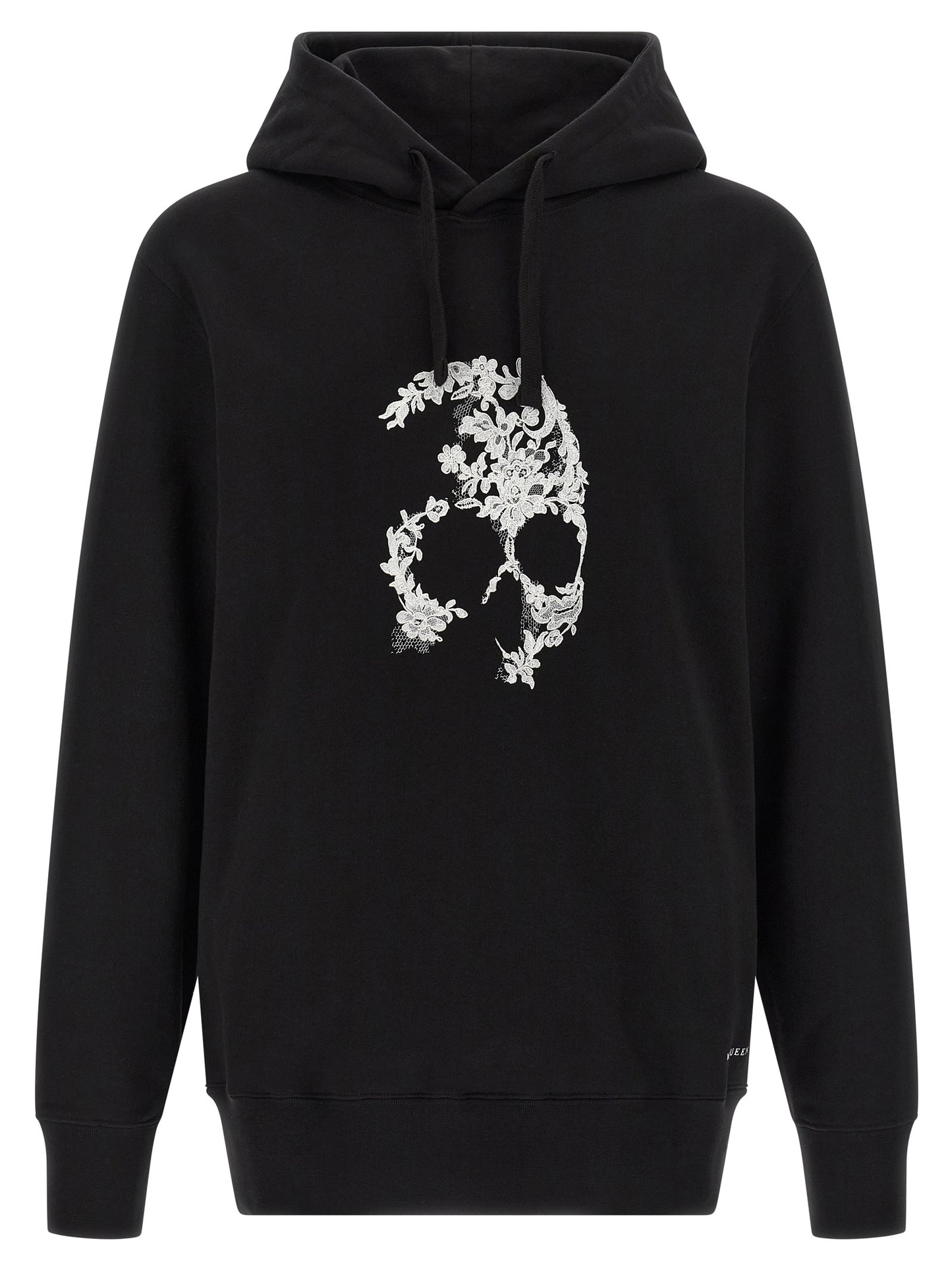 Sudadera de algodón bicolor de Alexander McQueen
