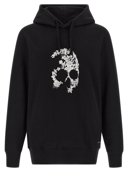 Sudadera de algodón bicolor de Alexander McQueen