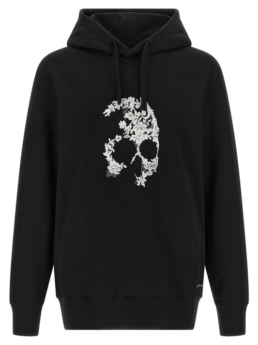 Sudadera de algodón bicolor de Alexander McQueen
