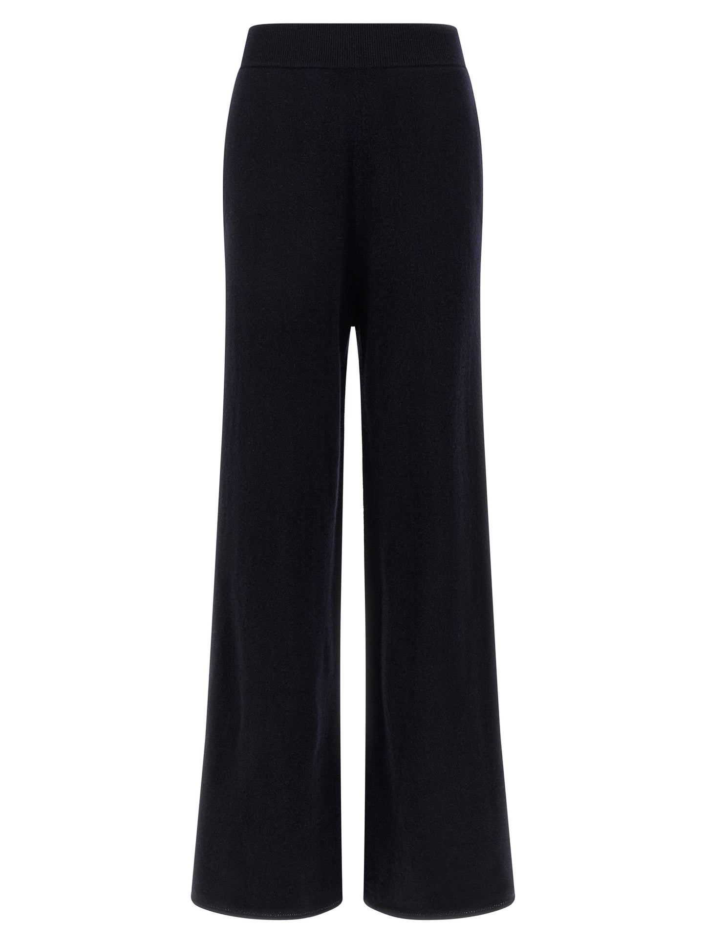 Pantalon décontracté Max Mara en cachemire bleu