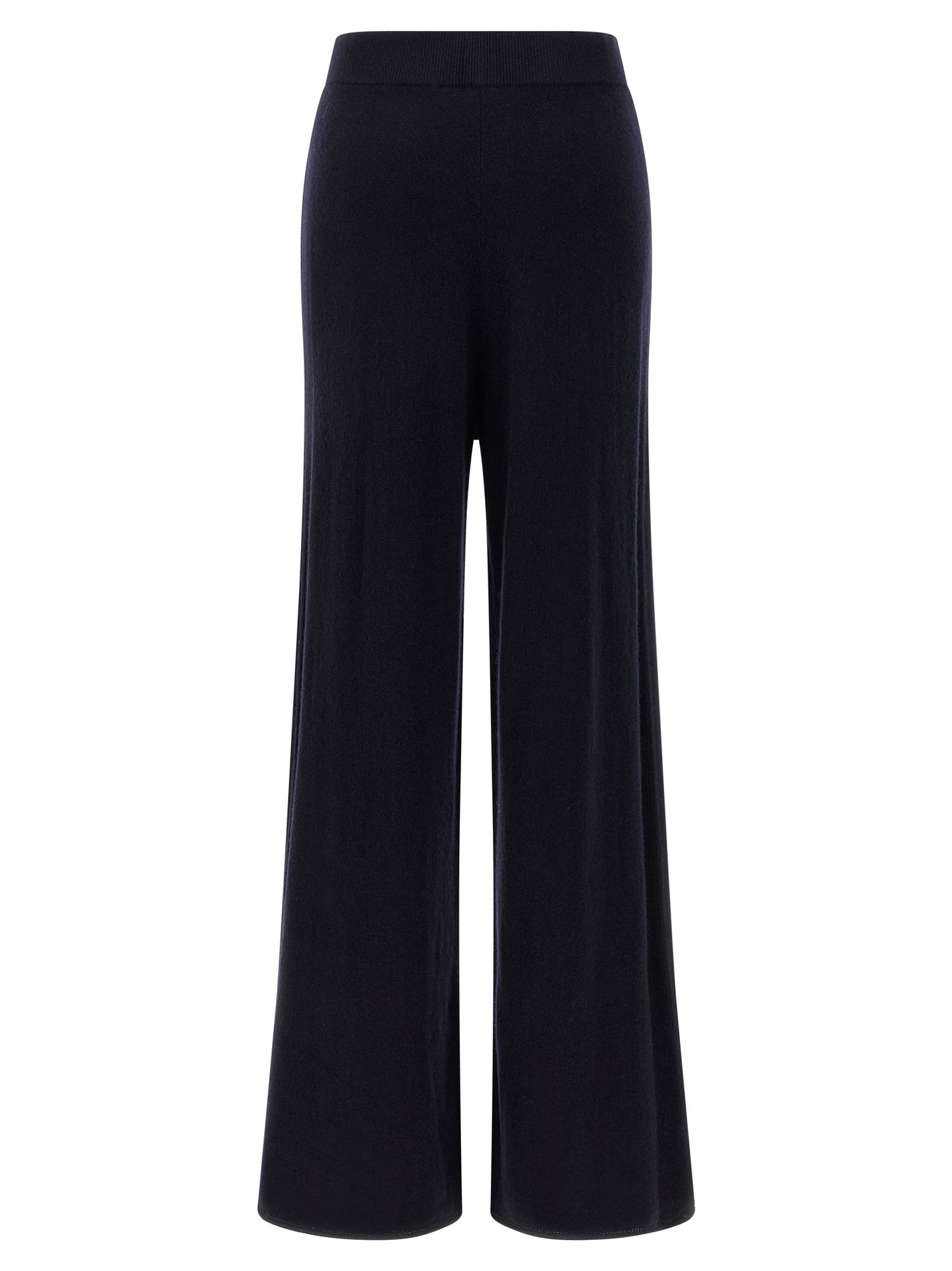 Pantalon décontracté Max Mara en cachemire bleu