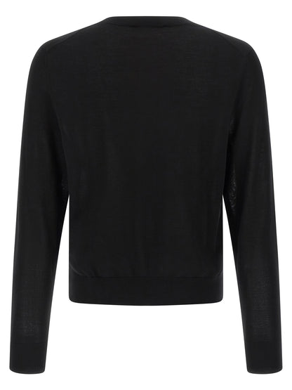 Cárdigan Dsquared² de lana negra