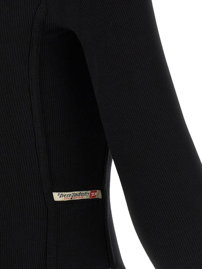 Bodysuit de viscosa negro Diesel