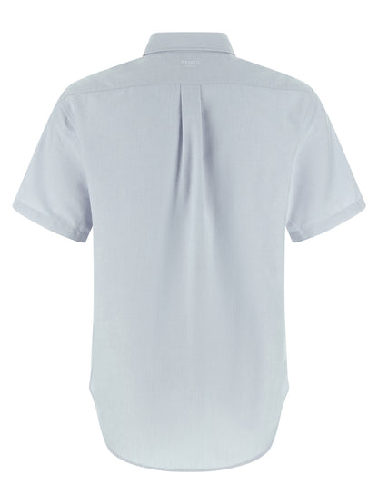 Blusa de algodón azul Kenzo