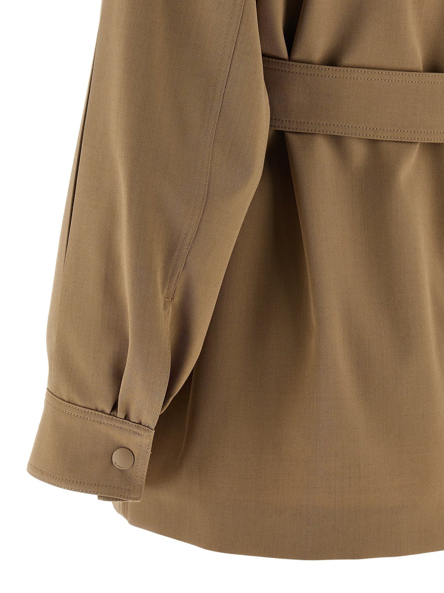 Blusa Max Mara de lana virgen beige