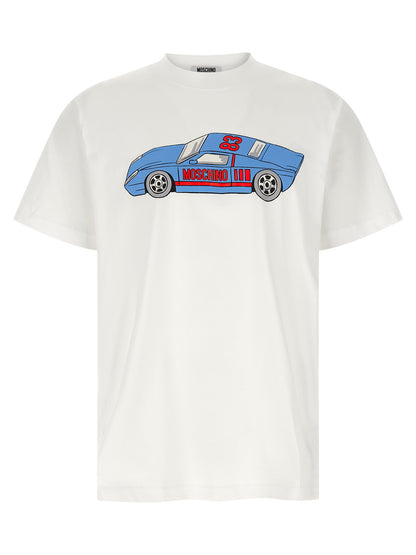 Camiseta Moschino de algodón blanco