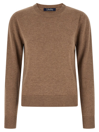 Cárdigan de lana marrón 'S Max Mara