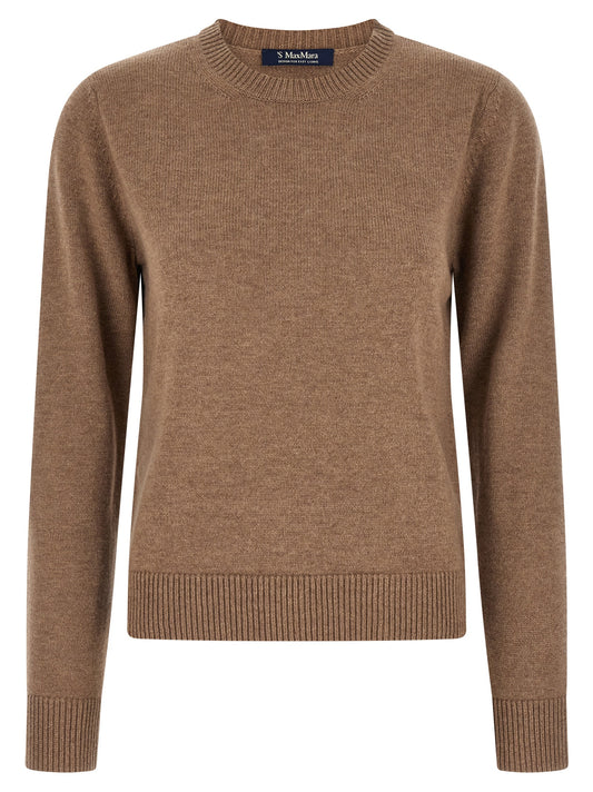 Cárdigan de lana marrón 'S Max Mara
