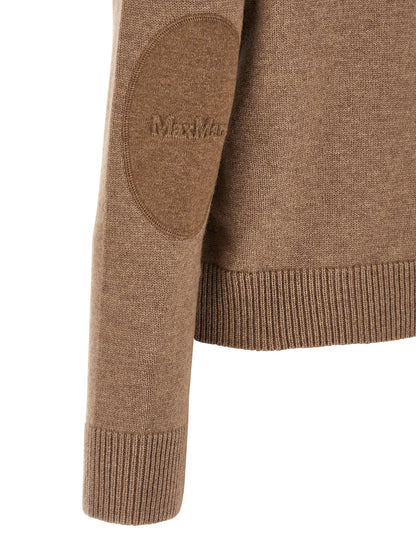 Cárdigan de lana marrón 'S Max Mara