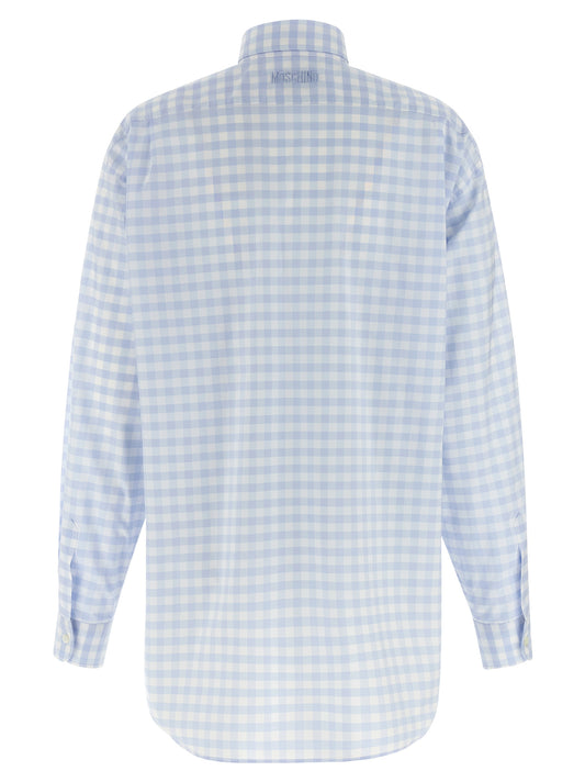 Blusa Moschino de algodón azul