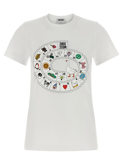 T-shirt Moschino en coton blanc