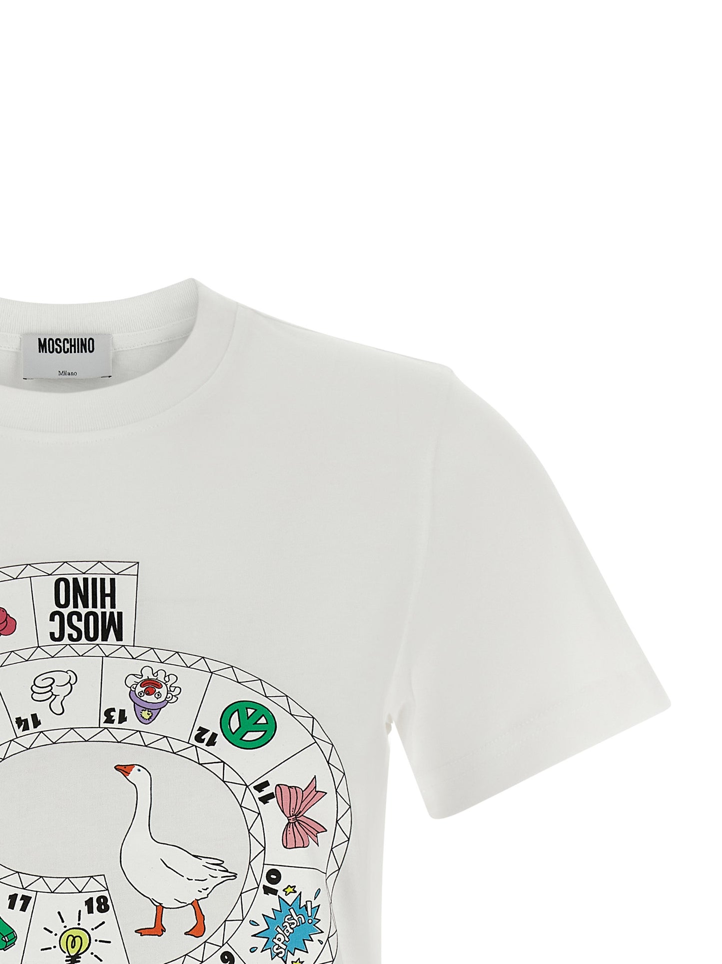 T-shirt Moschino en coton blanc