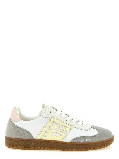 Balmain Zapatillas De Poliamida Multicolor De Caña Baja