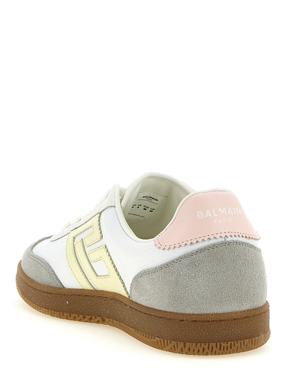 Balmain Zapatillas De Poliamida Multicolor De Caña Baja