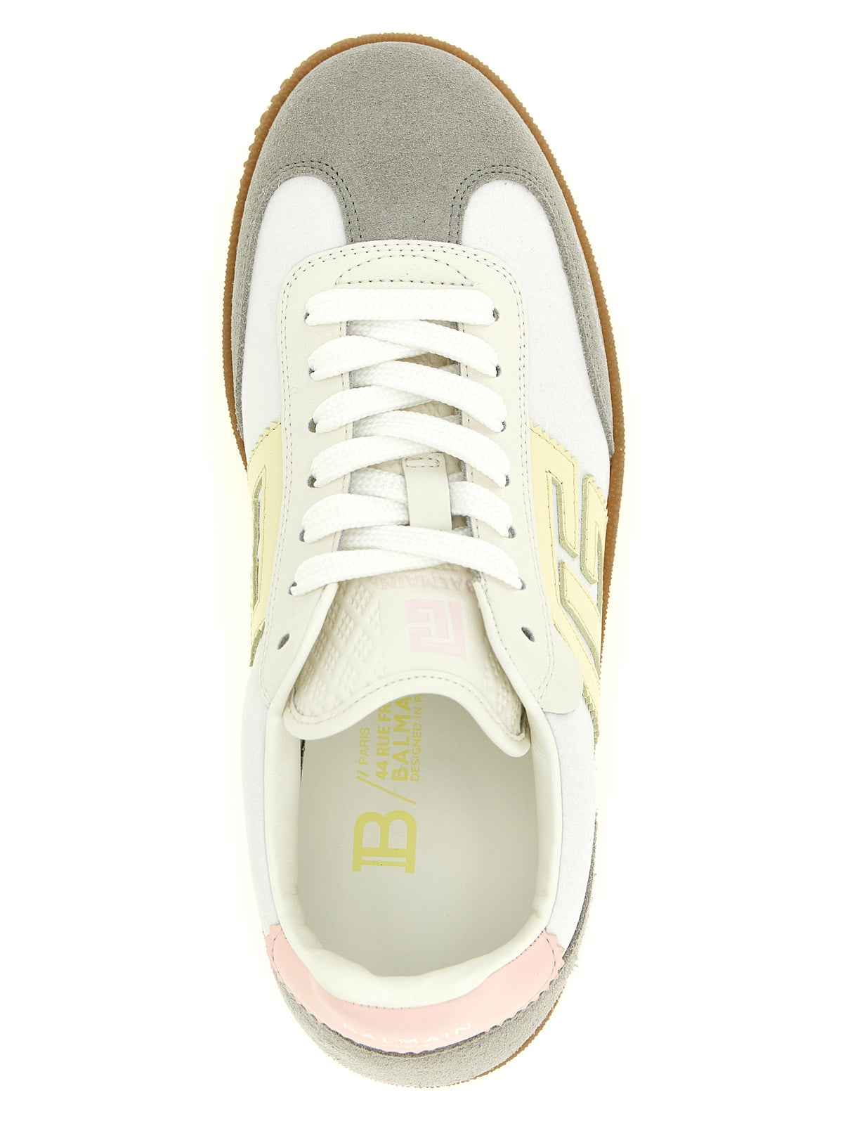 Balmain Zapatillas De Poliamida Multicolor De Caña Baja