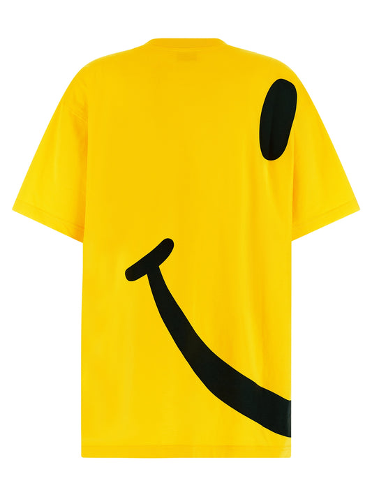 Moschino Camiseta Bicolor de Algodón