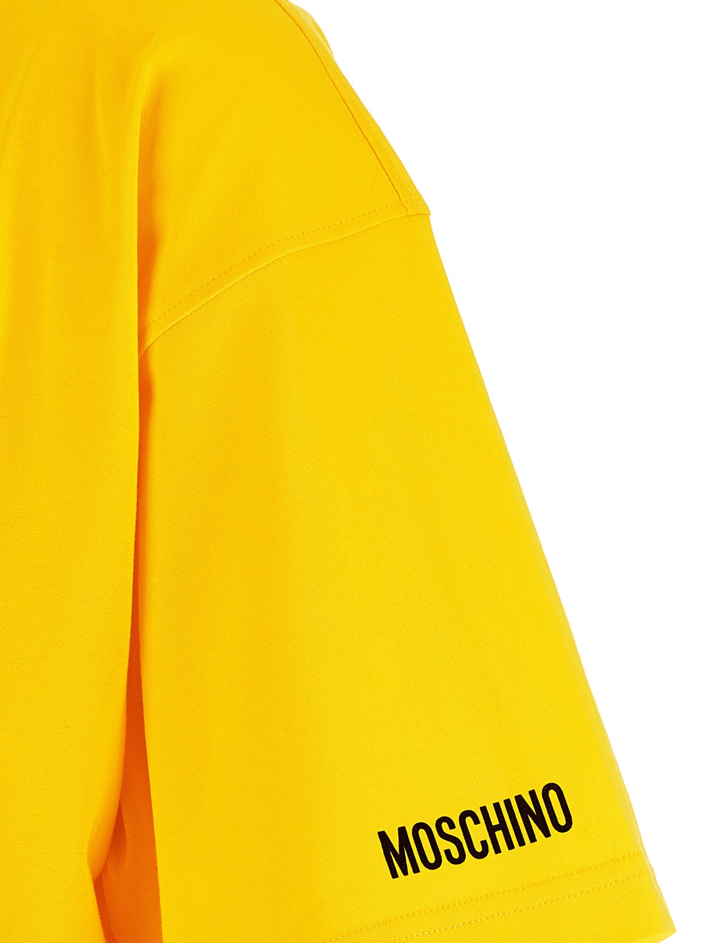 Moschino Camiseta Bicolor de Algodón