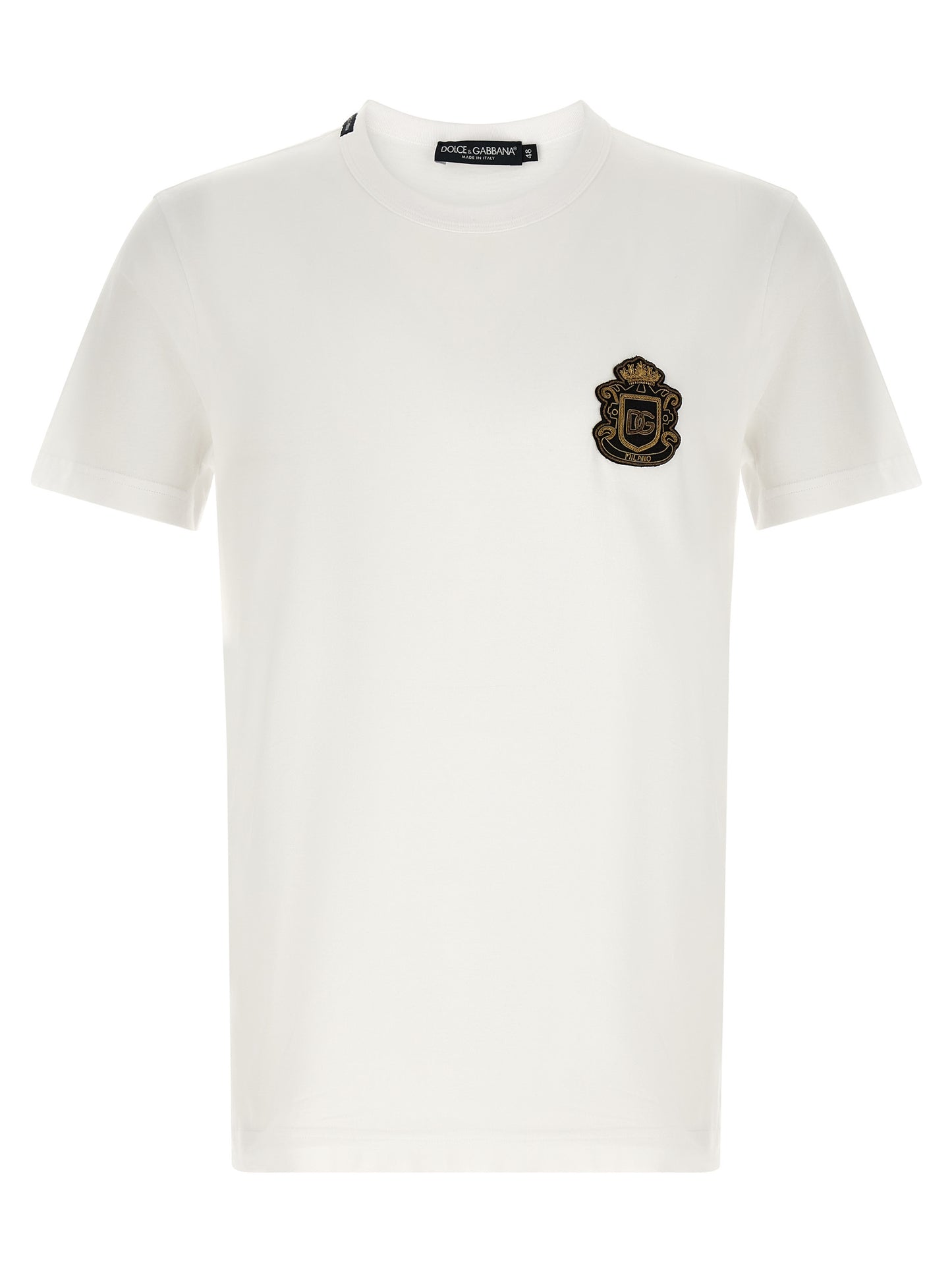 T-shirt en coton blanc Dolce & Gabbana