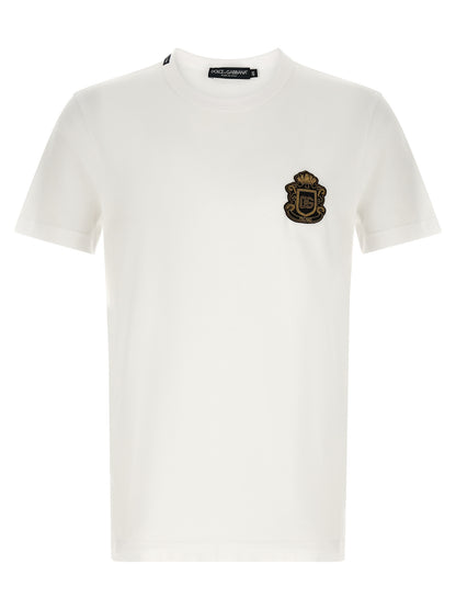 T-shirt en coton blanc Dolce & Gabbana