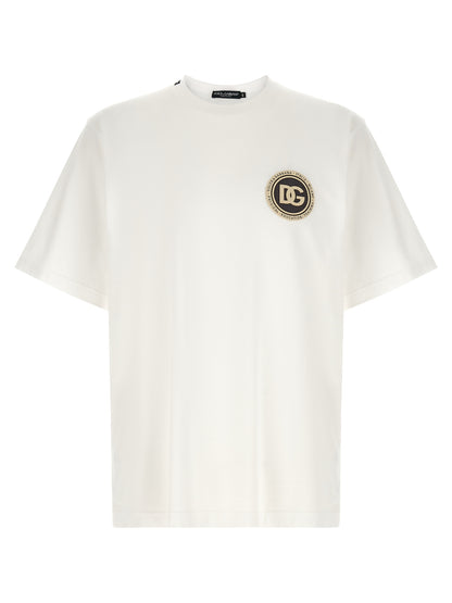 T-shirt en coton blanc Dolce & Gabbana